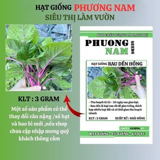 3 Gram - Hạt Giống Rau Dền Hồng Phương Nam