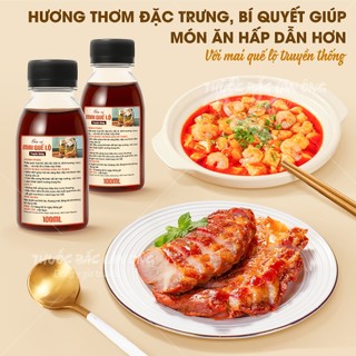 Mai quế lộ chai 100ml, set ngâm mai quế lộ 9 vị, gia vị ướp thịt, làm bánh trung thu, lạp xưởng chuẩn vị