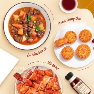 Mai quế lộ chai 100ml, set ngâm mai quế lộ 9 vị, gia vị ướp thịt, làm bánh trung thu, lạp xưởng chuẩn vị