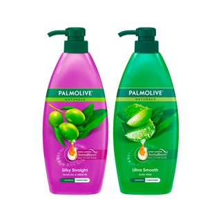 Bộ 2 Dầu gội Palmolive kèm xả 2-trong-1 chiết xuất Nha đam và Keratin kết hợp quả ô liu 600ml