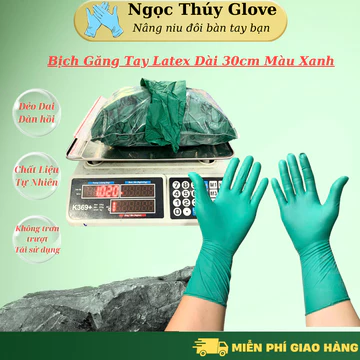 ( Loại 1 ) Găng tay cao su y tế, Găng tay y tế Latex không bột, Túi 1kg sử dụng tiện lợi