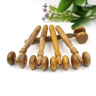 1 Cây Lăn Mát Xa Cơ Thể Bằng Gỗ Tiện Dụng