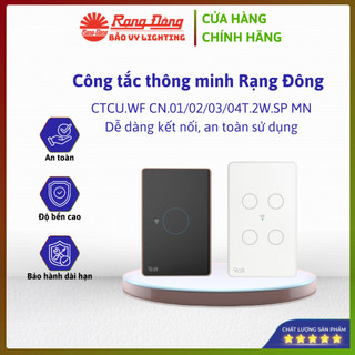 Công tắc cảm ứng thông minh Rạng Đông CTCU.WF CN.2W.SP