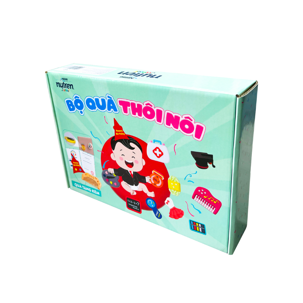 [Quà tặng không bán] Bộ quà thôi nôi