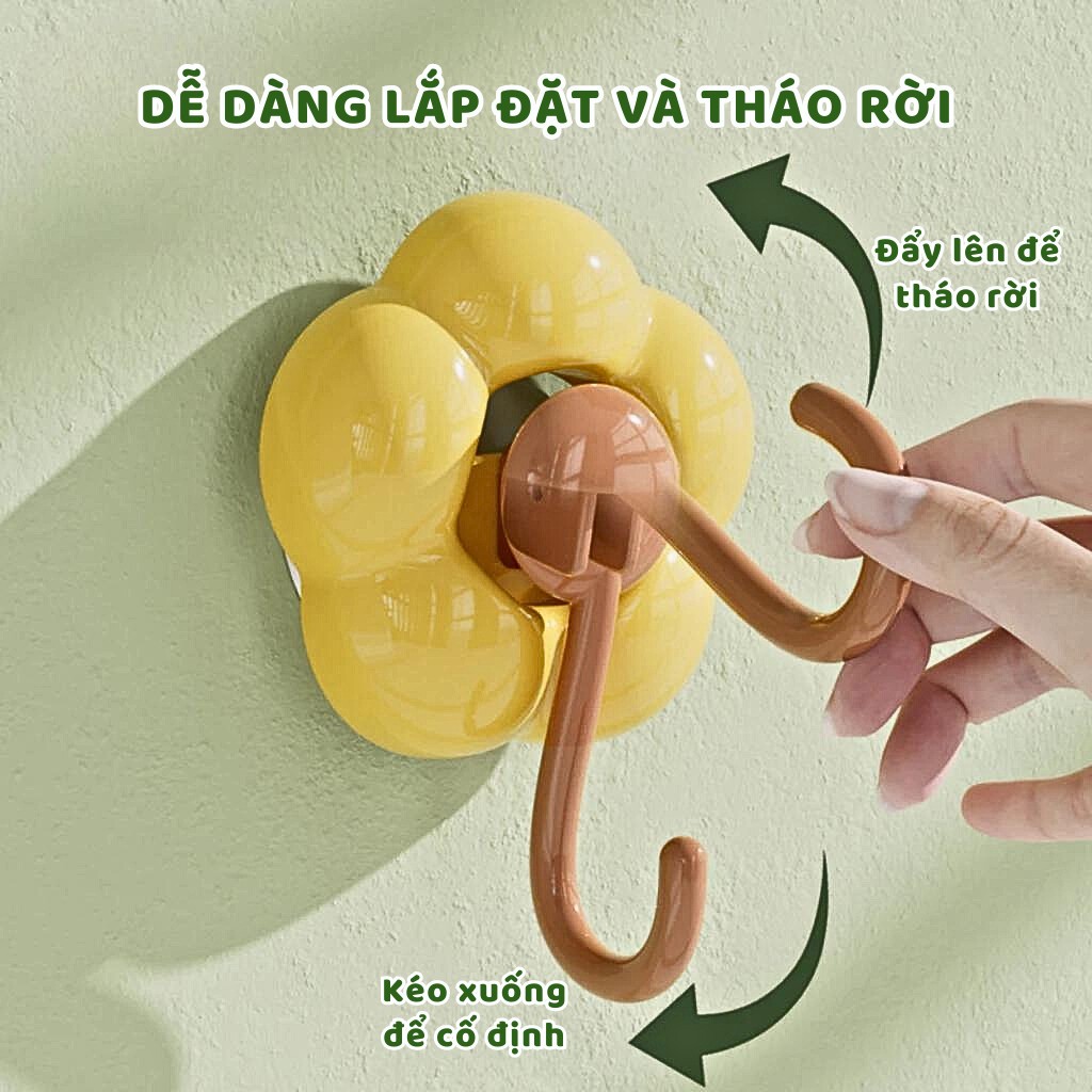 Móc Treo Đồ Dán Tường Dính Chắc Chắn, Móc Dán Tường Chịu Lực Treo Quần Áo, Chìa Khóa