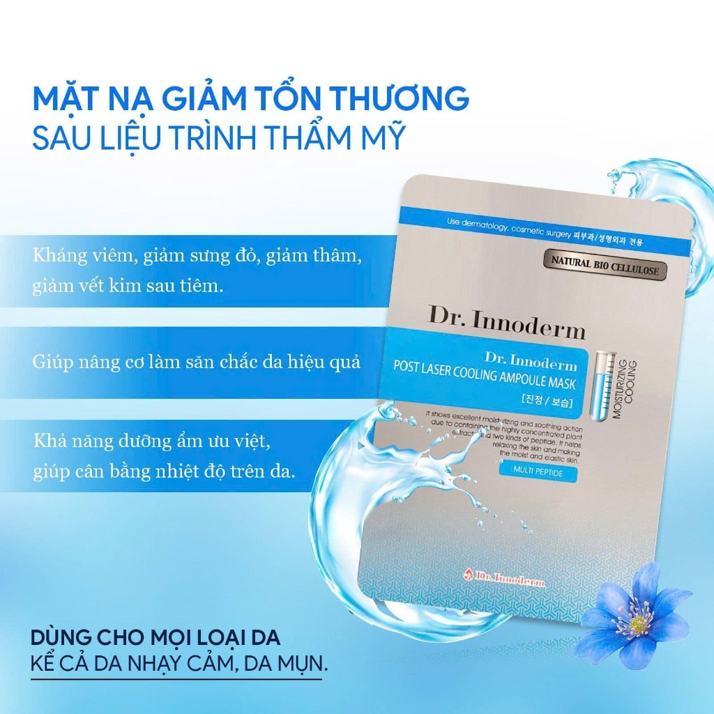 [Dr.Innoderm]_Mặt nạ dưỡng da_Post Laser Cooling Mask_Sản phẩm chính hãng_Xuất VAT 100%