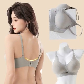 Áo Lót Bra Nữ Ôm Vòng 1 Không Lộ Viền Áo Su Mỏng Mút Đệm Tròn Gom Quả Chống Xệ Không Gọng MÃ 9737