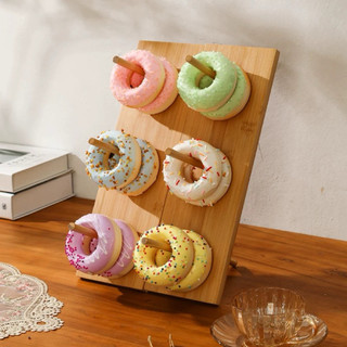 Kệ bánh/ giá bánh gỗ donut decor bàn tiệc,sinh nhật lễ cưới,phụ kiện chụp ảnh trang trí