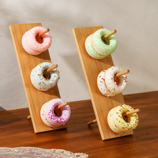 Kệ bánh/ giá bánh gỗ donut decor bàn tiệc,sinh nhật lễ cưới,phụ kiện chụp ảnh trang trí