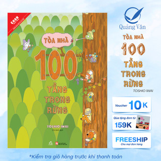 Sách Tòa nhà 100 tầng trong rừng - Gặp gỡ các loài động vật đáng yêu trong khu rừng xanh