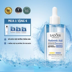 Serum Collagen + HA Hỗ Trợ Làm Sáng & Cải Thiện Dấu Hiệu Lão Hóa - Dưỡng Ẩm Sâu SADÖER CHÍNH HÃNG