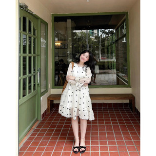Candy dress - Đầm babydoll tơ hoa Ma Vie