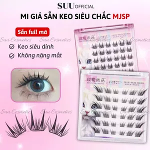 Mi Giả Sẵn Keo Tự Dính MJSP Đa Dạng Dáng Mi Hướng Dương Tô Đát Kỷ Có Thể Tái Sử Dụng