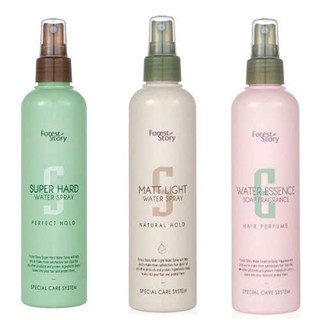 Xịt dưỡng và tạo kiểu tóc cứng vừa Welcos forest story matt light water spray 252ml