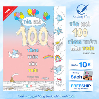 Sách - Ehon Tòa nhà 100 tầng trên bầu trời