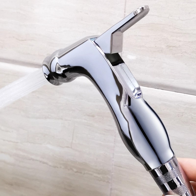 Vòi xịt vệ sinh vòi xịt bồn cầu vòi xịt toilet kèm dây dẫn và đế cài