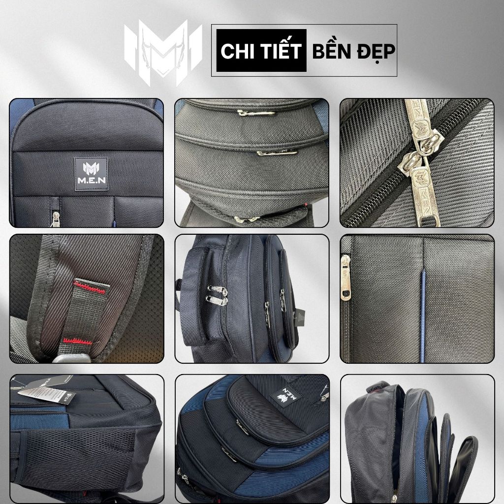 Balo đeo vai unisex siêu xịn M.E.N STAND có 3 kích thước chống thấm [GIAO NHANH 2H]