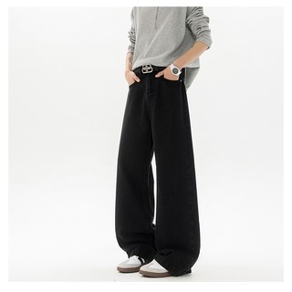 Quần Jeans Bò ống rộng suông baggy nam nữ màu trắng kem Retro QCCC đẹp hottrend Avocado