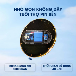 Đai Chườm Nóng Massage BUMAS BU01 Giảm Đau Bụng Kinh, Hỗ Trợ Chống Lão Hoá Da Sau Sinh, BH 2 Năm