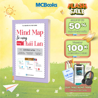 Sách - Mind Map Từ Vựng Tiếng Thái Lan ผังคำศัพท์ภาษาไทย - MCBooks Chính Hãng