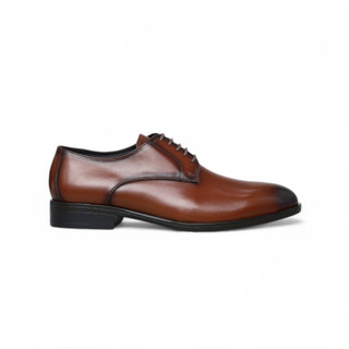 Giày Classic Derby CL2 - JOG04 , phối màu nâu sáng Patina , da bò Nappa nguyên tấm ( CL2-V )