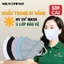 Combo 120 cái Khẩu Trang Đi Nắng Ny UV Mask Như Ý 5 Lớp Bảo Vệ