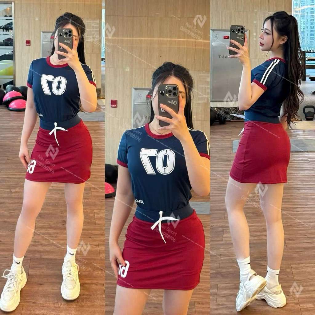 Bộ thể thao nữ, Bộ váy áo PL chơi Pickleball, Tennis, Golf, cầu lông.... Hàng SG  Cao cấp