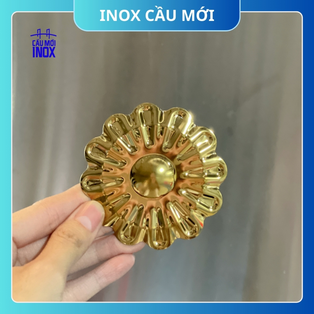 Hoa văn trang trí inox 304, đa dạng mẫu mã, kích thước, màu sắc vàng, bạc cao cấp