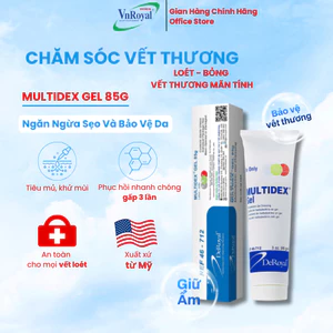 Multidex Gel 85G Chăm sóc vết thương, bỏng, mãn tính
