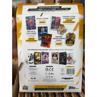 [ Starter Pack ] Túi Album Đựng Thẻ Kèm Thẻ Tặng Topps Match Attax  Starter Pack 2025/26 25/26 [ Hàng Chính Hãng ]
