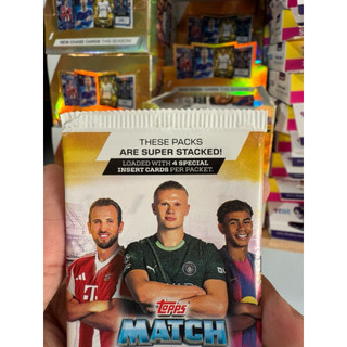 [ Pack Lẻ 4 Insert ] 1x Match Attax Champions league 2025/26 25/26 ( Pack 12 thẻ ) ( 4 Insert/ 4 Thẻ Đặc Biệt )