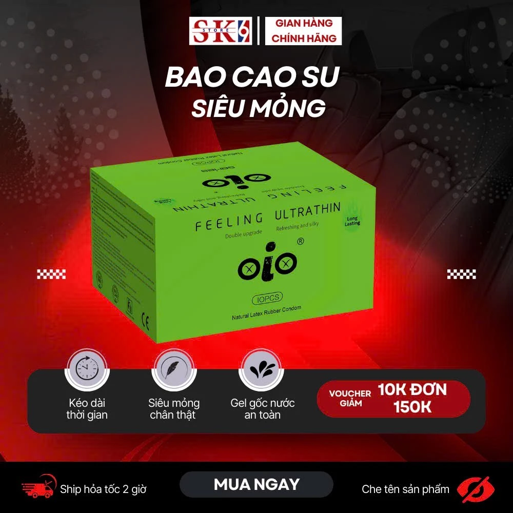 Chi tiết vỏ bao cao su và chất gel