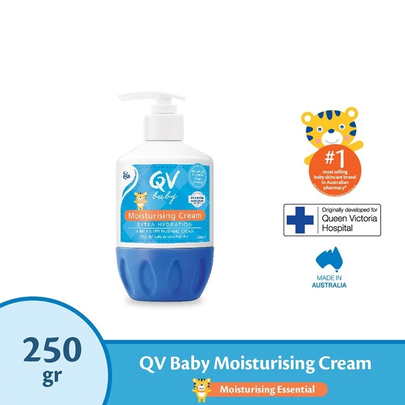 Kem Dưỡng Ẩm Ego QV Baby Moisturising Cream 250g – Dưỡng Ẩm Dịu Nhẹ Cho Da Em Bé Và Người Lớn