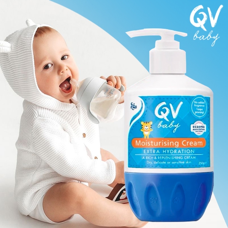 Kem Dưỡng Ẩm Ego QV Baby Moisturising Cream 250g – Dưỡng Ẩm Dịu Nhẹ Cho Da Em Bé Và Người Lớn