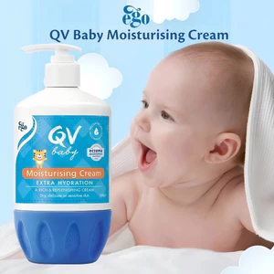Kem Dưỡng Ẩm Ego QV Baby Moisturising Cream 250g – Dưỡng Ẩm Dịu Nhẹ Cho Da Em Bé Và Người Lớn