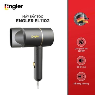 Máy sấy tóc gấp gọn Engler EL1102 công suất 2200W, 2 chiều nóng lạnh, nhỏ gọn, an toàn, tiêng ồn nhỏ