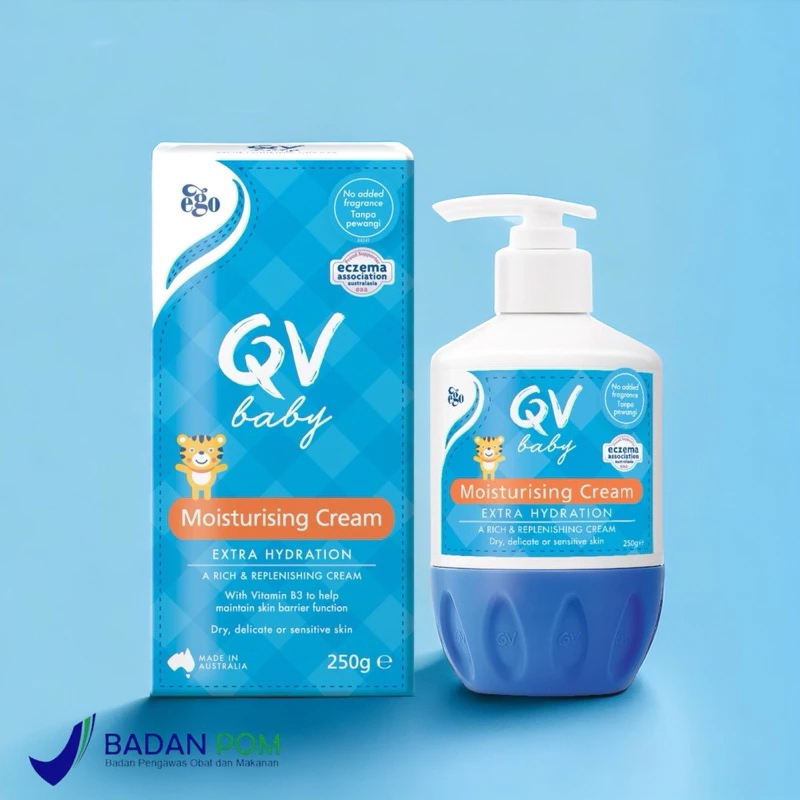 Kem Dưỡng Ẩm Ego QV Baby Moisturising Cream 250g – Dưỡng Ẩm Dịu Nhẹ Cho Da Em Bé Và Người Lớn