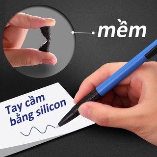 Bút Bi Bấm Ngòi 0.7mm - Bút Mực Gel Nhanh Khô, Viết Êm, Nét Đẹp, Phù Hợp Học Sinh, Văn Phòng