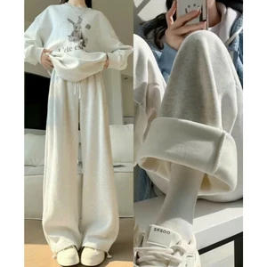 QUẦN NỈ LÓT LÔNG DÀY CAO CẤP ỐNG RỘNG CHO NỮ NHÀ CAMYY.STORE