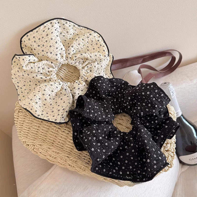 Dây Cột Tóc Scrunchies Nhiều Kiểu Xinh Xắn Dễ Thương Phong Cách Hàn Quốc Emopli