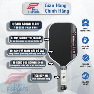 (Chính Hãng) Vợt Pickleball Jusain Tera Full Foam, Omega, Arena Master, VX Series IV Gen 3 – Trợ Lực & Kiểm Soát Cao