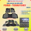 Thảm Lót Sàn Nhựa Đúc 5D 2 Trong 1 Xe Ford Territory 2022-2025 - KHÔNG TRÀN VIỀN Chuẩn Form Sàn Sẵn Rối TL, Ko mùi