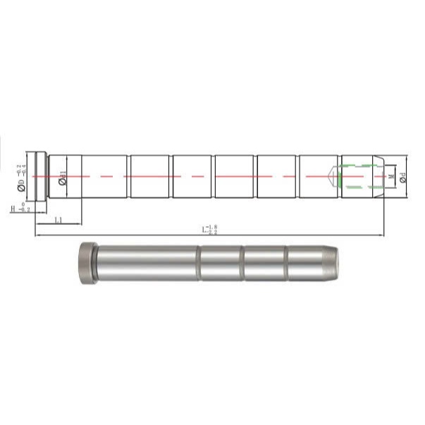 Trục dẫn hướng chính xác CR20 – Ty dẫn hướng khuôn mẫu