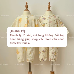Đồ bộ cho bé, họa tiết dễ thương