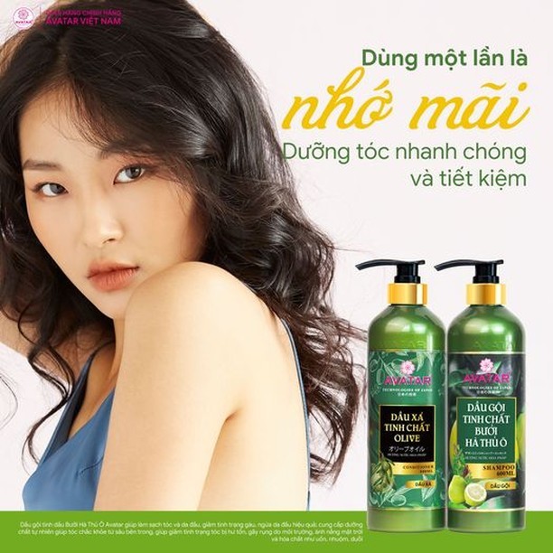 Dầu Gội Avatar Tinh Chất Bưởi Giúp Tóc Bồng Bềnh Chắc Khỏe (600mL)