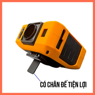 Quạt Sạc Đeo Thắt Lưng APE VK811 – Pin 8000mAh, Công Suất 30W, 6–10h Sử Dụng, Kiêm Sạc Dự Phòng USB