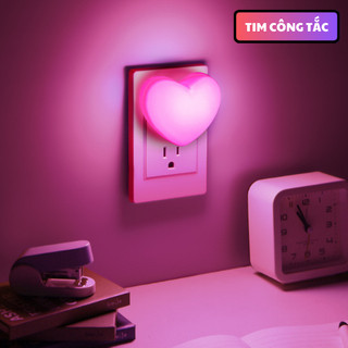 Đèn Ngủ Cắm Điện Mini Thần Tài Hồng, Công Tắc Đóng Mở, Tiết Kiệm Điện Năng, Trang Trí Phòng Ngủ MEILI STORE