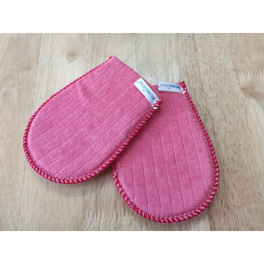 Cặp Nhấc Nồi 2 trong 1 Vải Microfiber Siêu Sạch Siêu Bền Vừa Nhấc Nồi Vừa Lau Bếp Homeinno