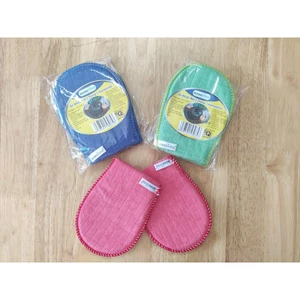 Cặp Nhấc Nồi 2 trong 1 Vải Microfiber Siêu Sạch Siêu Bền Vừa Nhấc Nồi Vừa Lau Bếp Homeinno