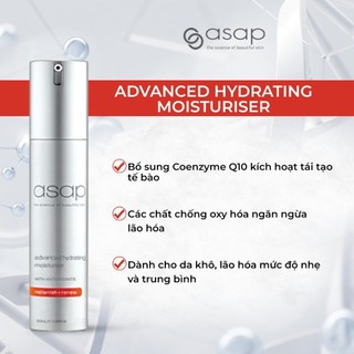 [Dùng thử] Asap Advanced Hydrating Moisturiser – Kem dưỡng ẩm chống lão hóa